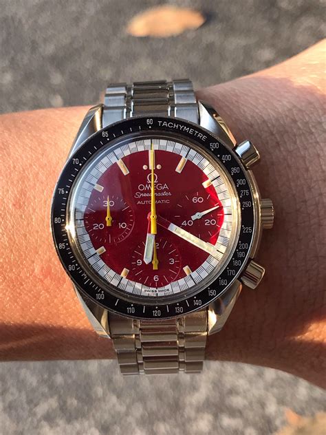 omega speedmaster schumacher replica|omega speedmaster schumacher edition.